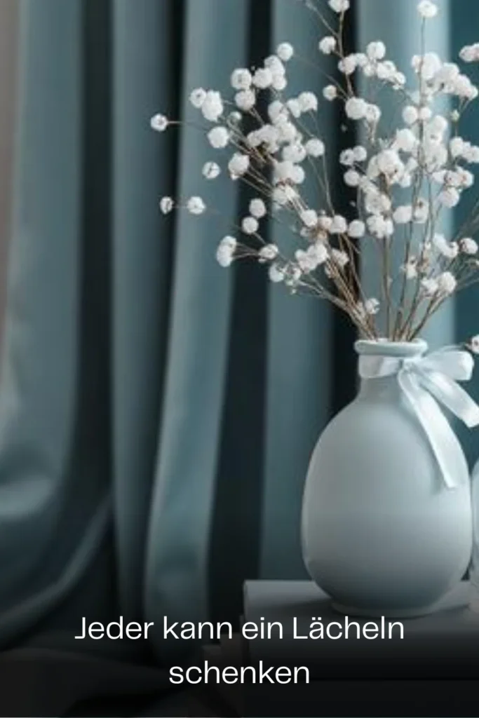 Jeder kann ein Lächeln schenken