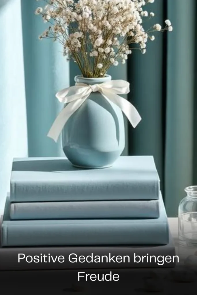 Positive Gedanken bringen Freude