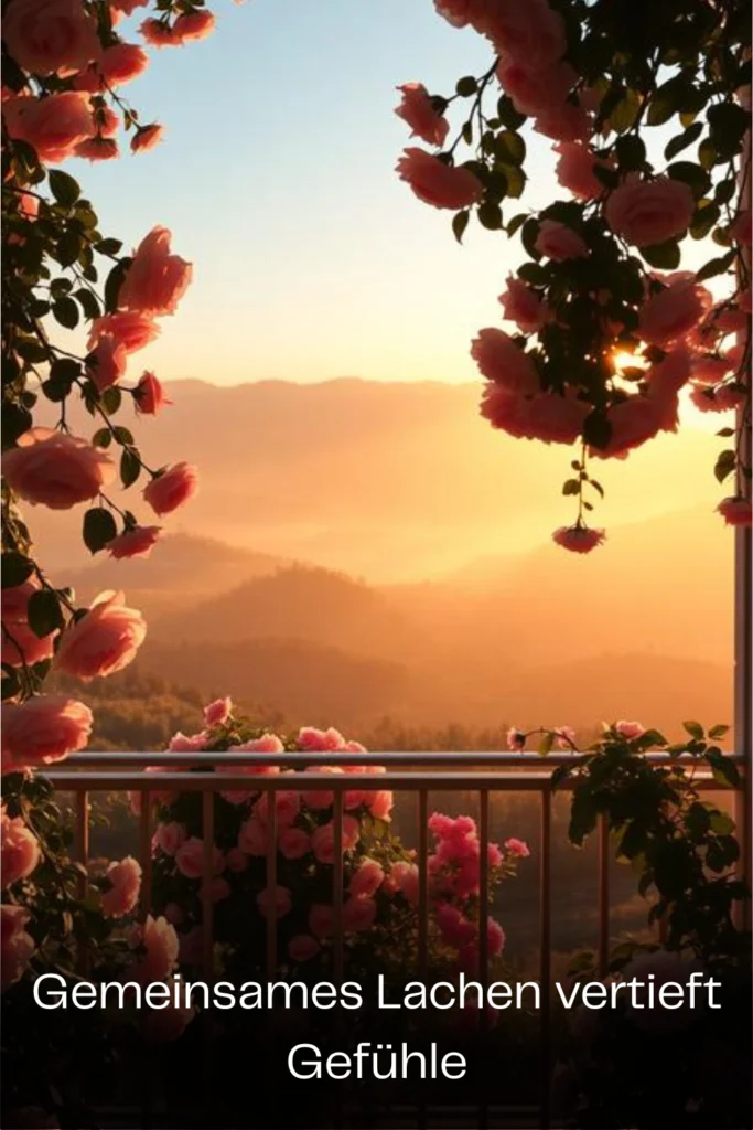 Gemeinsames Lachen vertieft Gefühle
