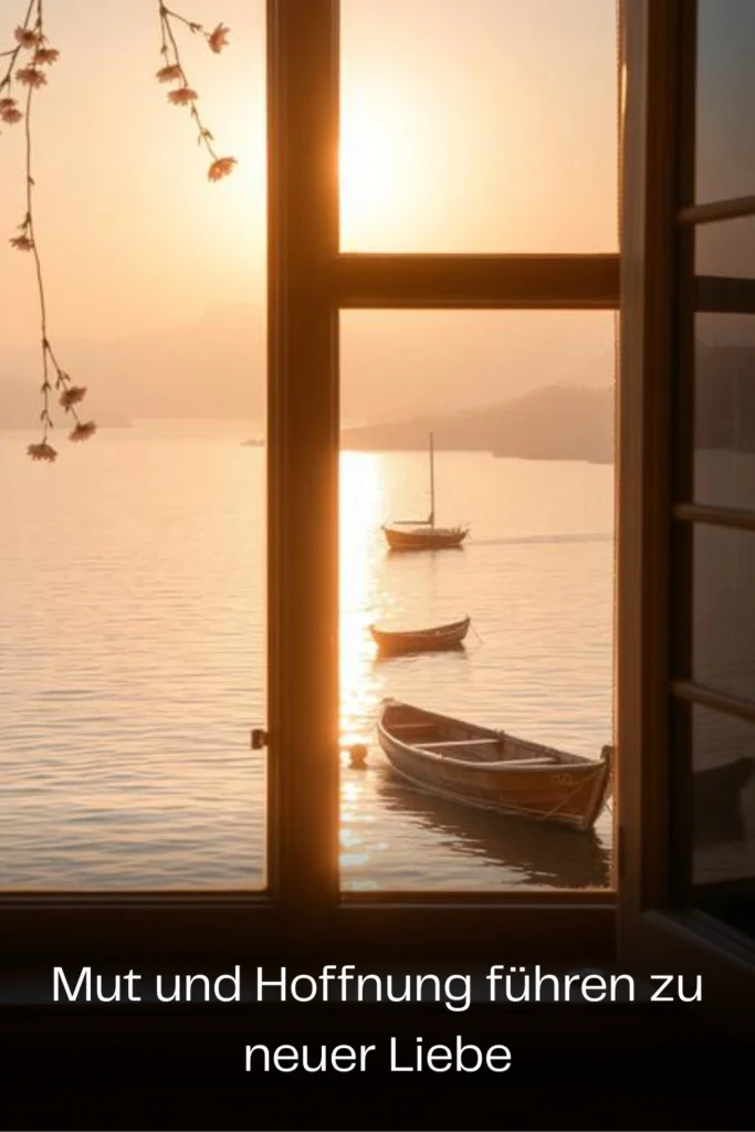 Mut und Hoffnung führen zu neuer Liebe