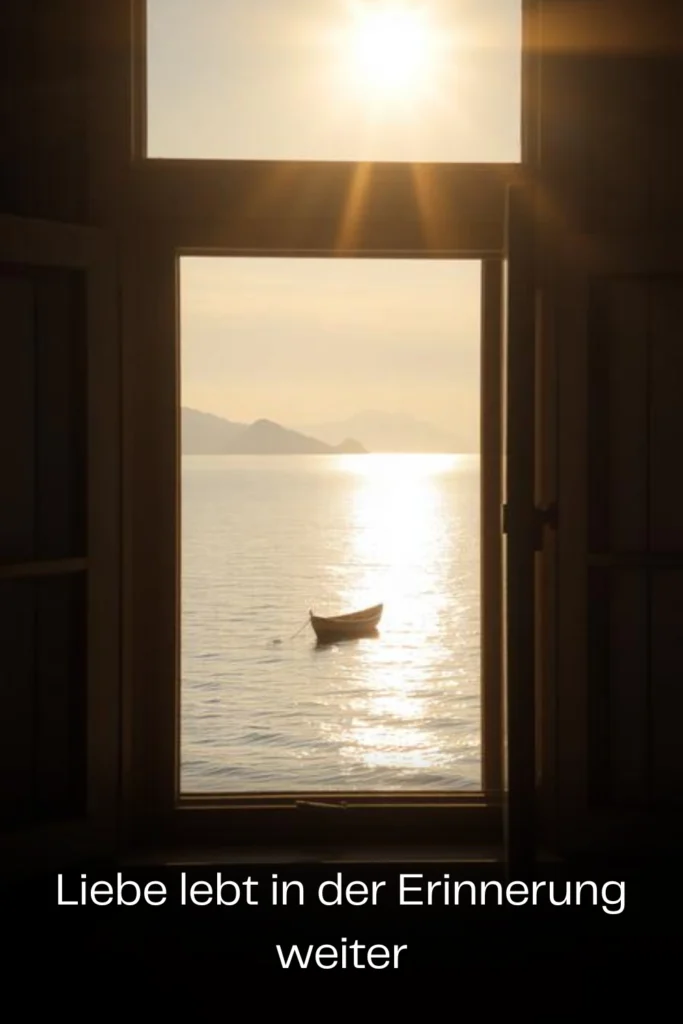 Liebe lebt in der Erinnerung weiter