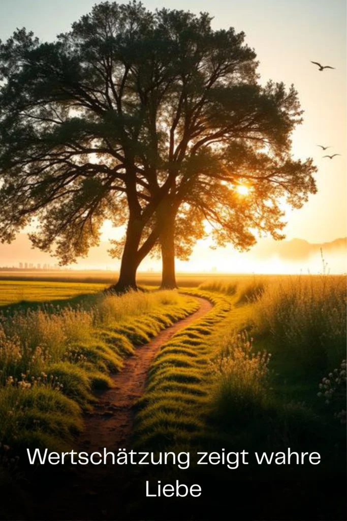 Wertschätzung zeigt wahre Liebe