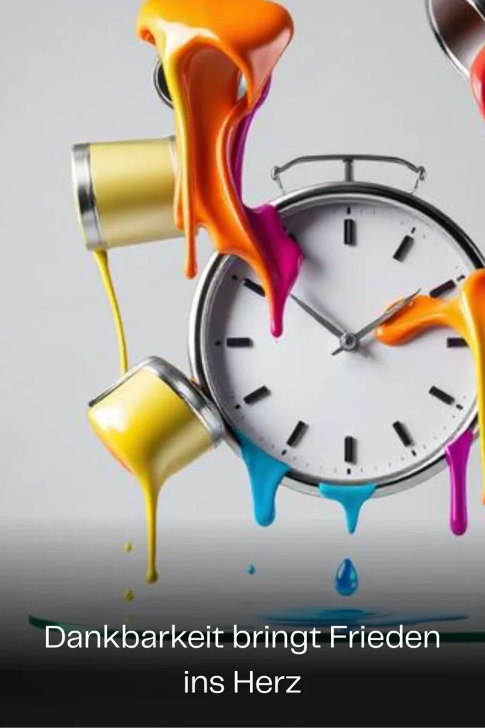 Dankbarkeit bringt Frieden ins Herz