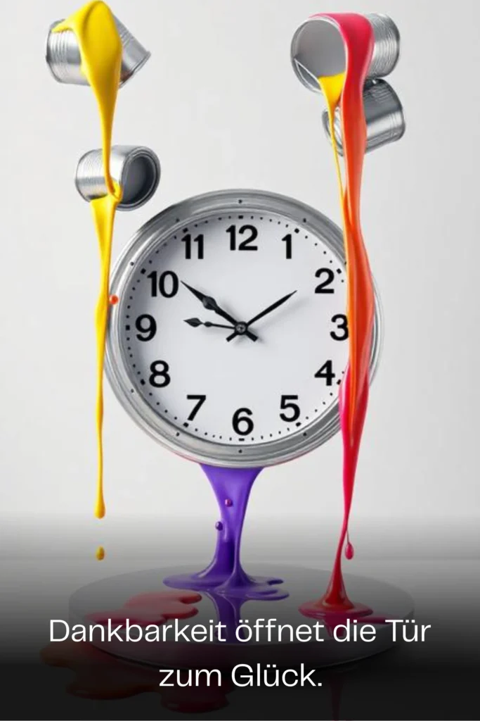 Dankbarkeit öffnet die Tür zum Glück