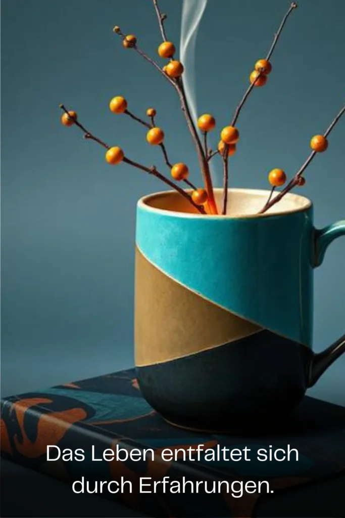 Das Leben entfaltet sich durch Erfahrungen