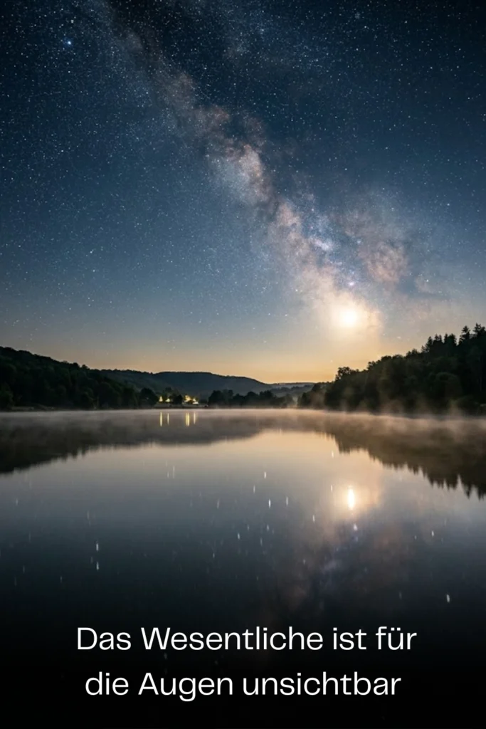 Das Wesentliche ist für die Augen unsichtbar