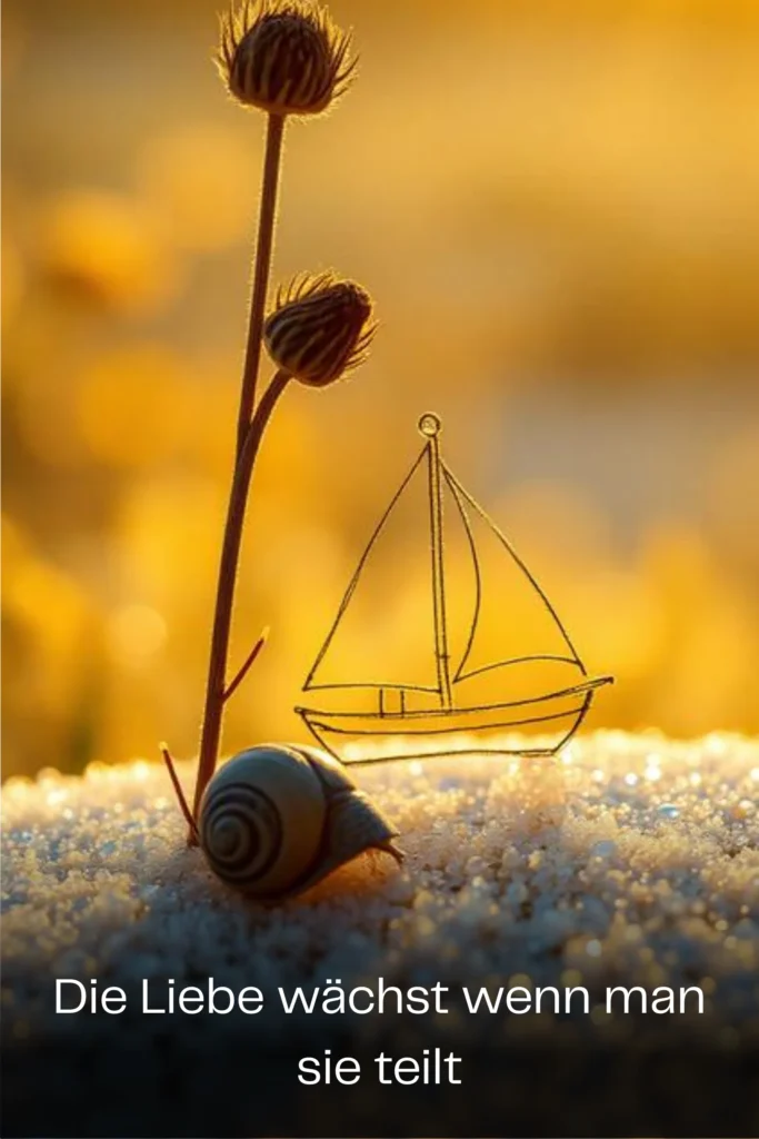 Die Liebe wächst wenn man sie teilt