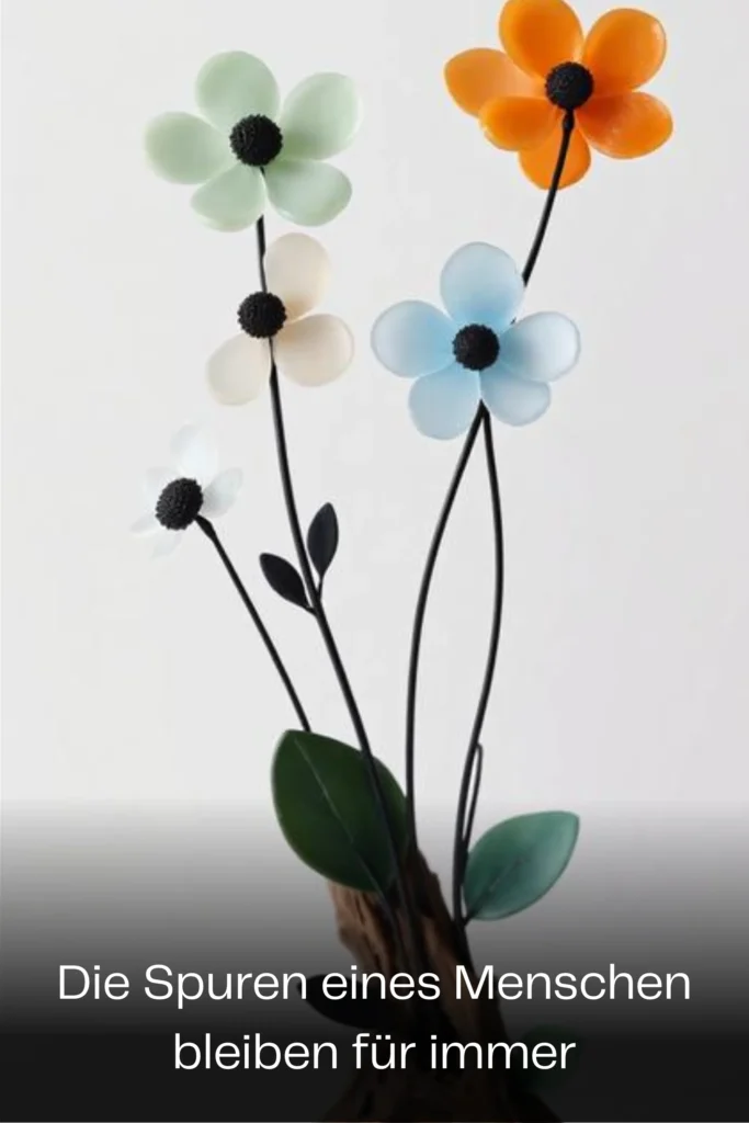 Die Spuren eines Menschen bleiben für immer
