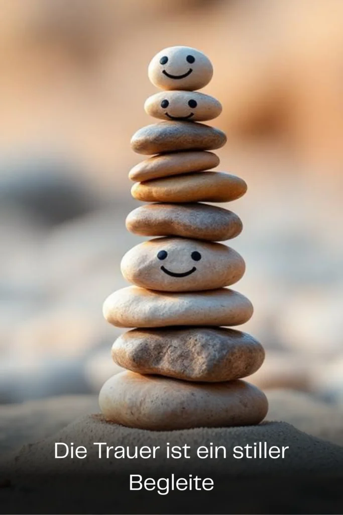 Die Trauer ist ein stiller Begleite