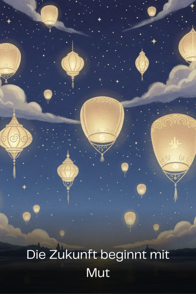 Die Zukunft beginnt mit Mut
