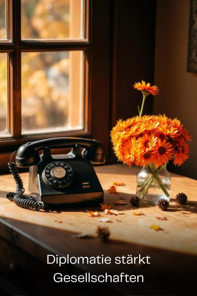 Diplomatie stärkt Gesellschaften