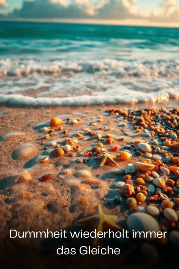 Dummheit wiederholt immer das Gleiche