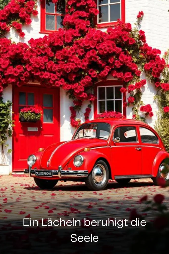 Ein Lächeln beruhigt die Seele