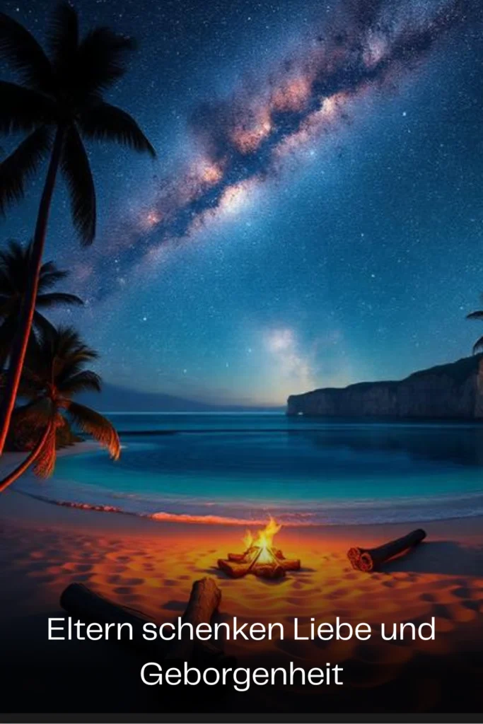 Eltern schenken Liebe und Geborgenheit