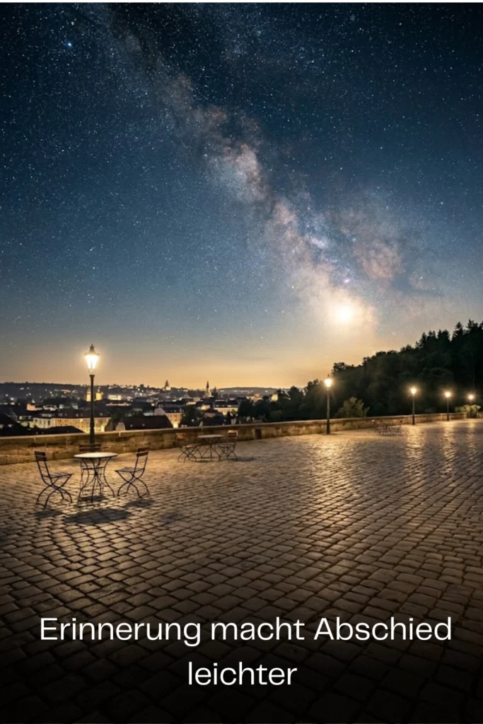 Erinnerung macht Abschied leichter