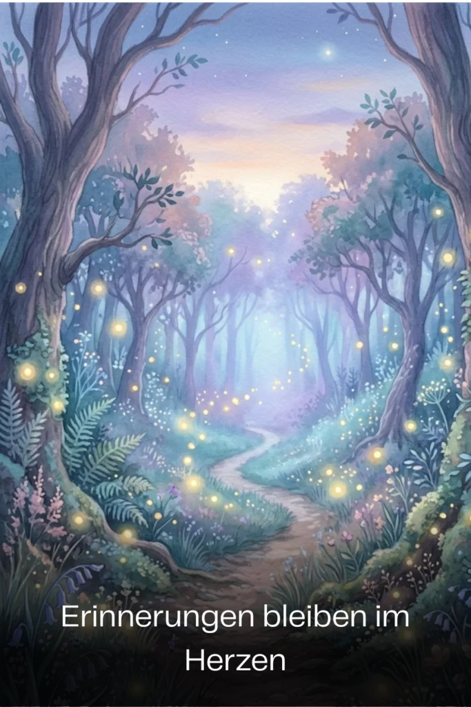 Erinnerungen bleiben im Herzen