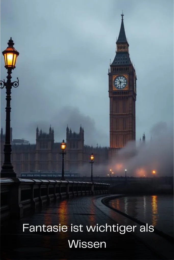 Fantasie ist wichtiger als Wissen