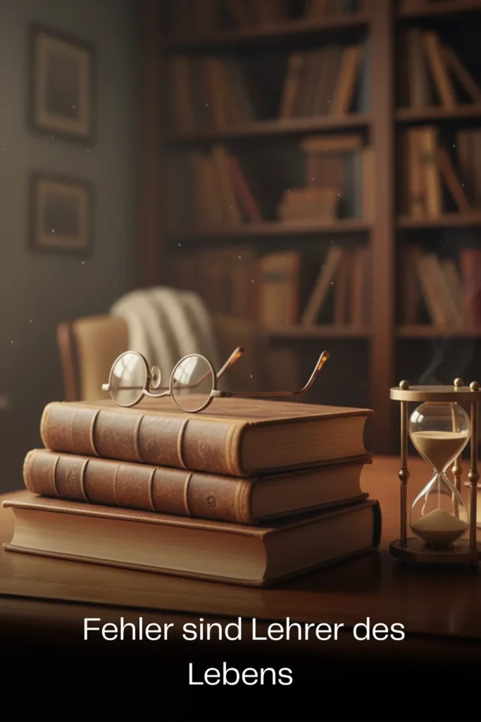 Fehler sind Lehrer des Lebens