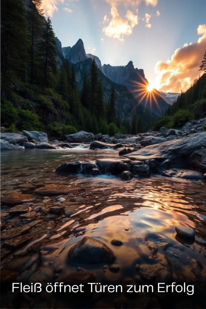 Fleiß öffnet Türen zum Erfolg