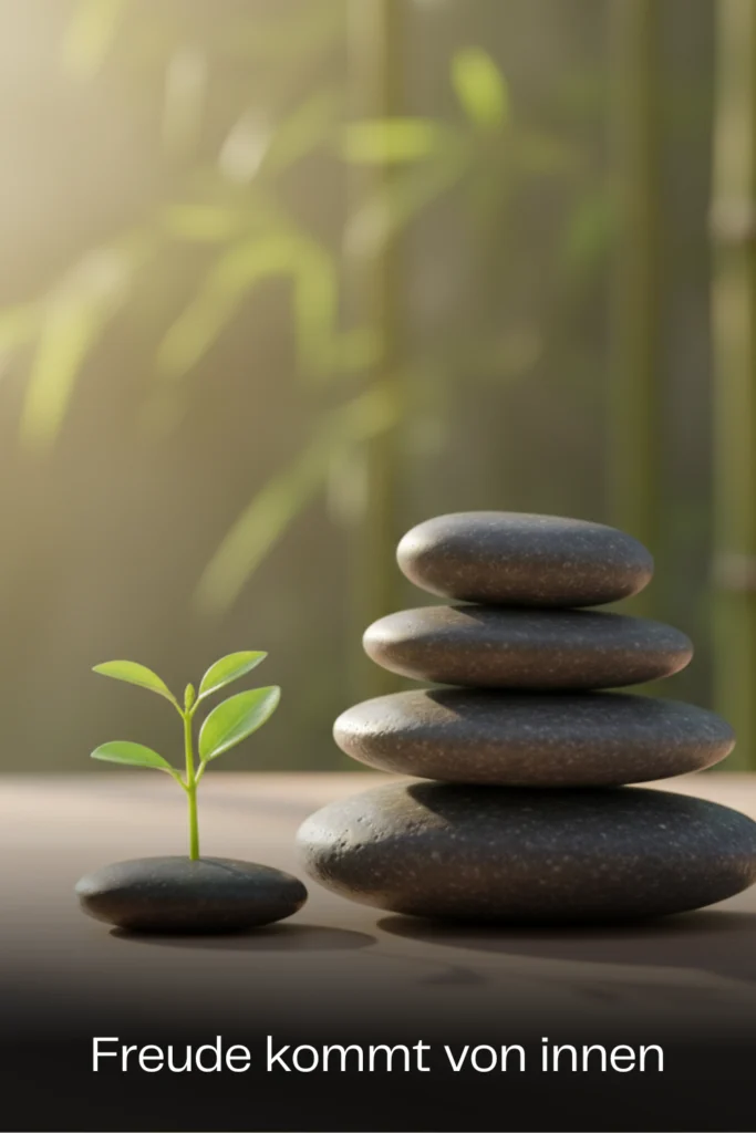 Freude kommt von innen