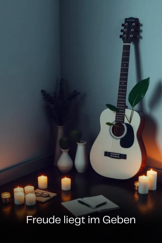 Freude liegt im Geben