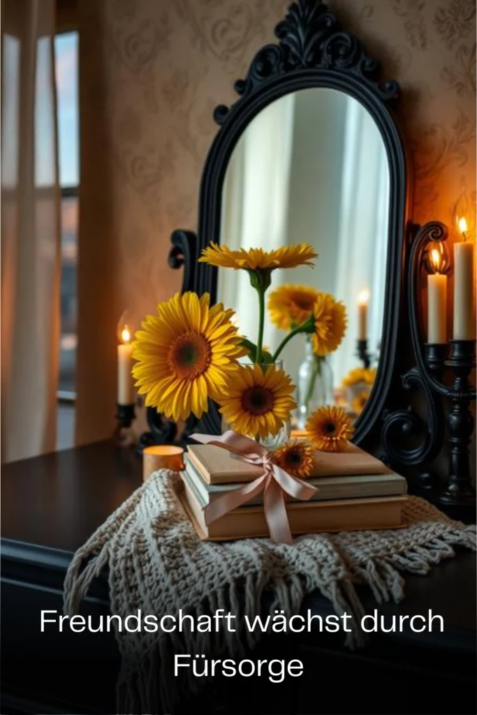 Freundschaft wächst durch Fürsorge