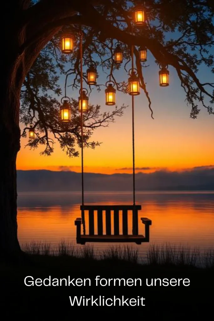 Gedanken formen unsere Wirklichkeit