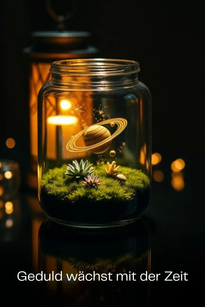Geduld wächst mit der Zeit