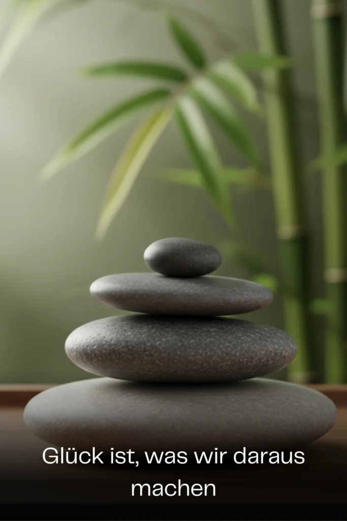 Glück ist, was wir daraus machen