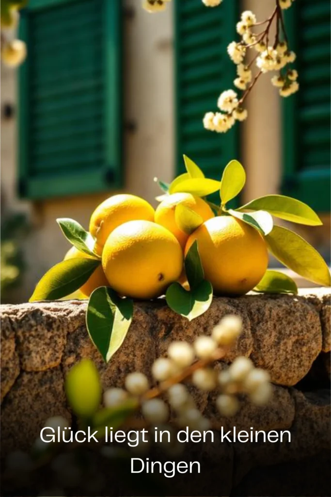 Glück liegt in den kleinen Dingen