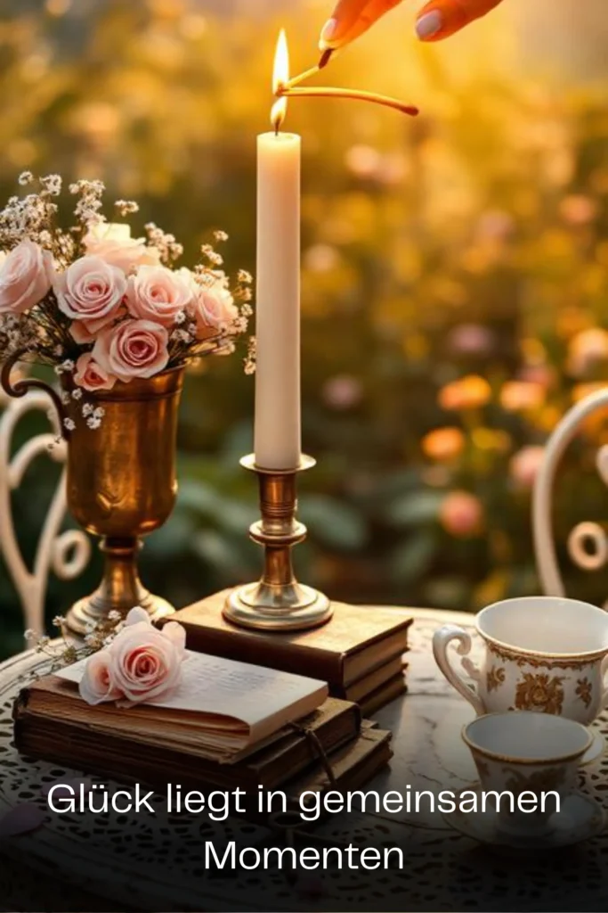 Glück liegt in gemeinsamen Momenten