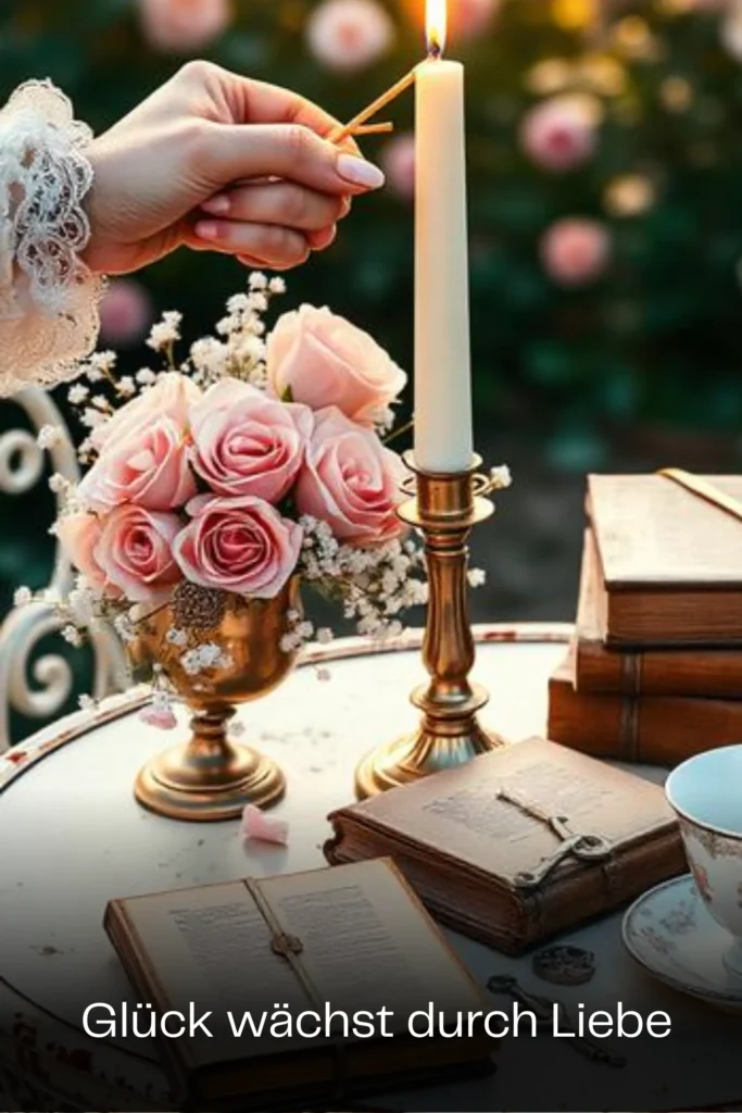 Glück wächst durch Liebe