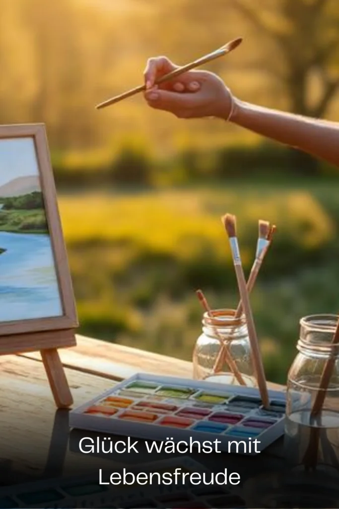 Glück wächst mit Lebensfreude
