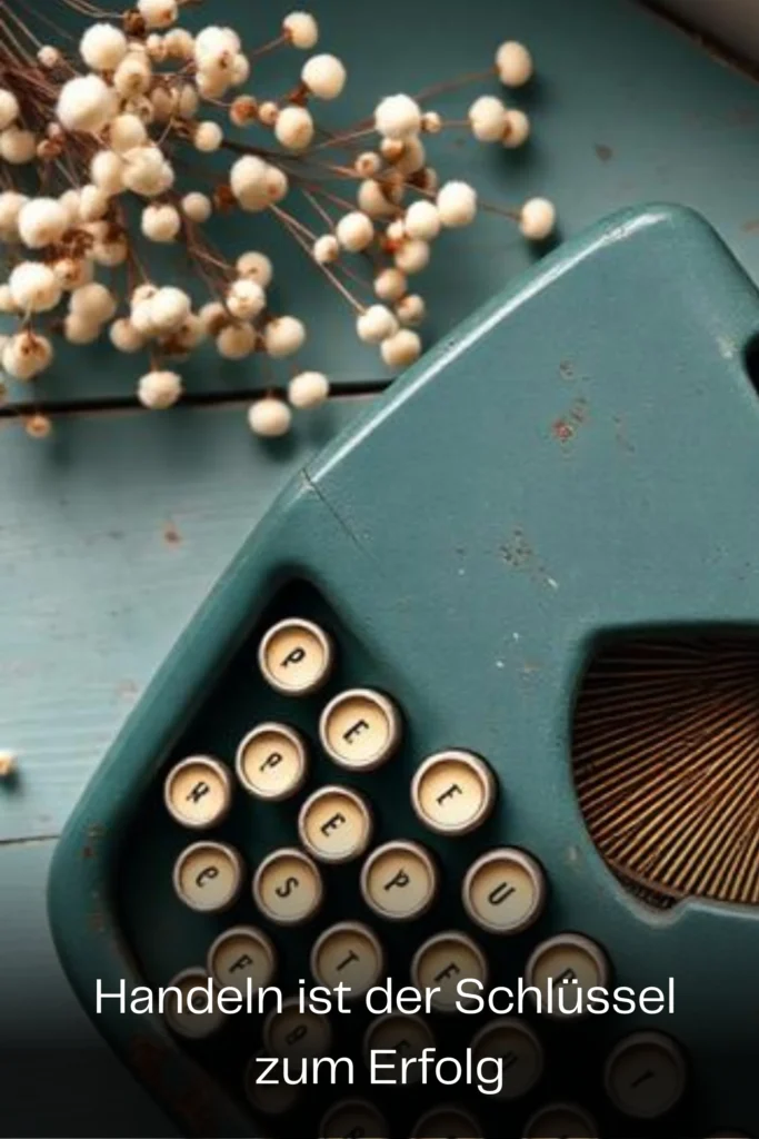 Handeln ist der Schlüssel zum Erfolg