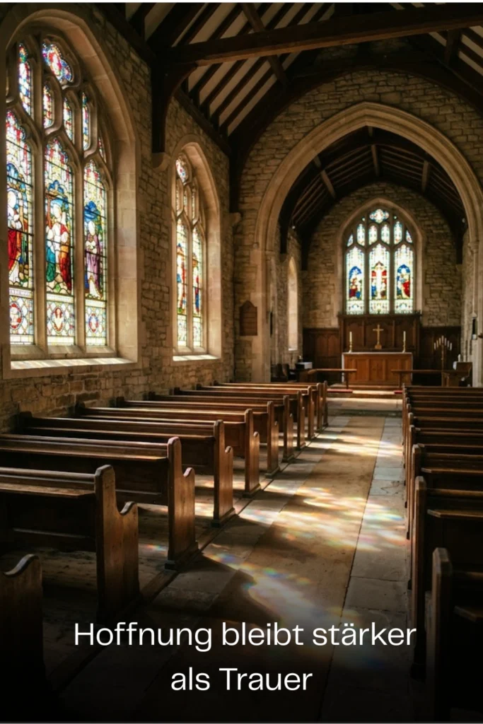 Hoffnung bleibt stärker als Trauer