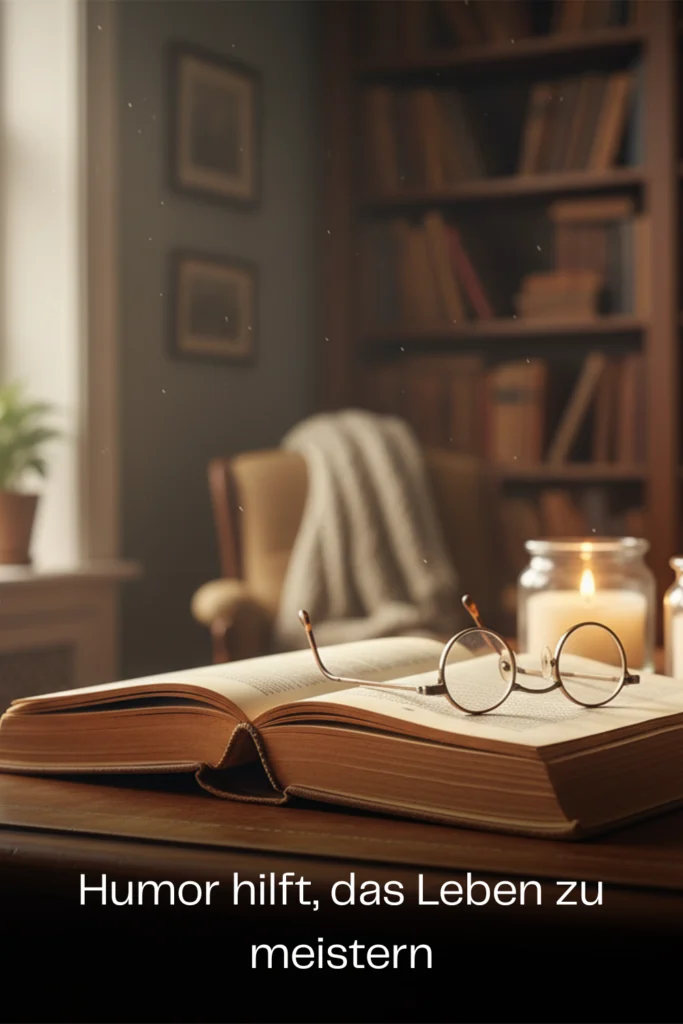 Humor hilft, das Leben zu meistern