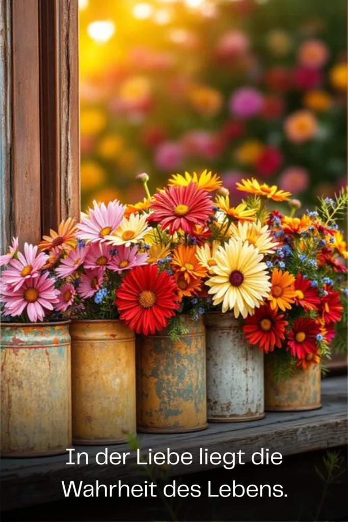 In der Liebe liegt die Wahrheit des Lebens