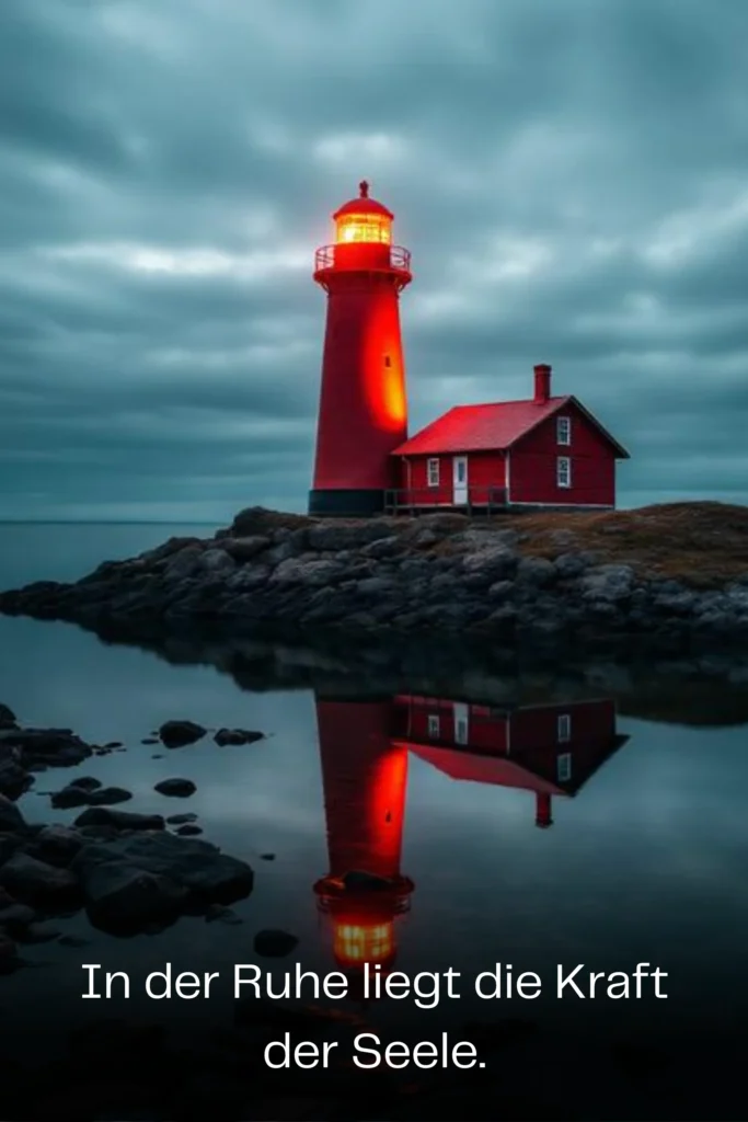 In der Ruhe liegt die Kraft der Seele