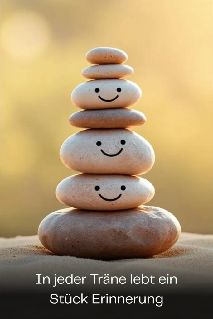 In jeder Träne lebt ein Stück Erinnerung