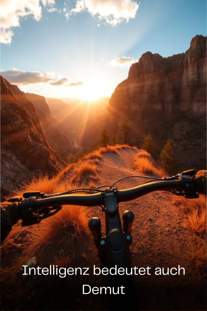 Intelligenz bedeutet auch Demut