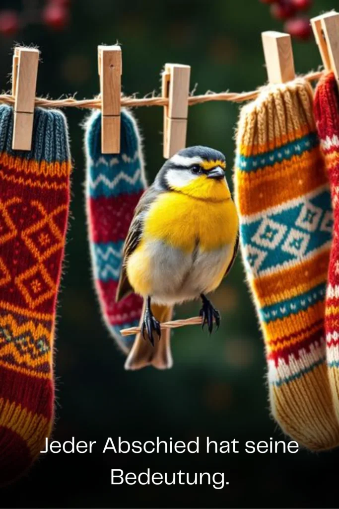 Jeder Abschied hat seine Bedeutung