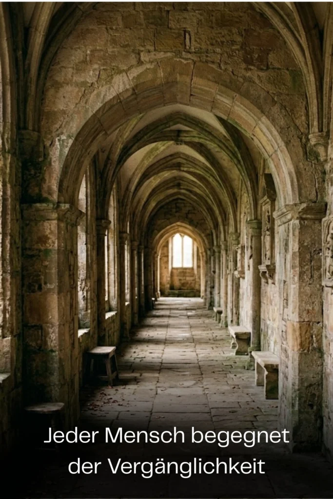 Jeder Mensch begegnet der Vergänglichkeit