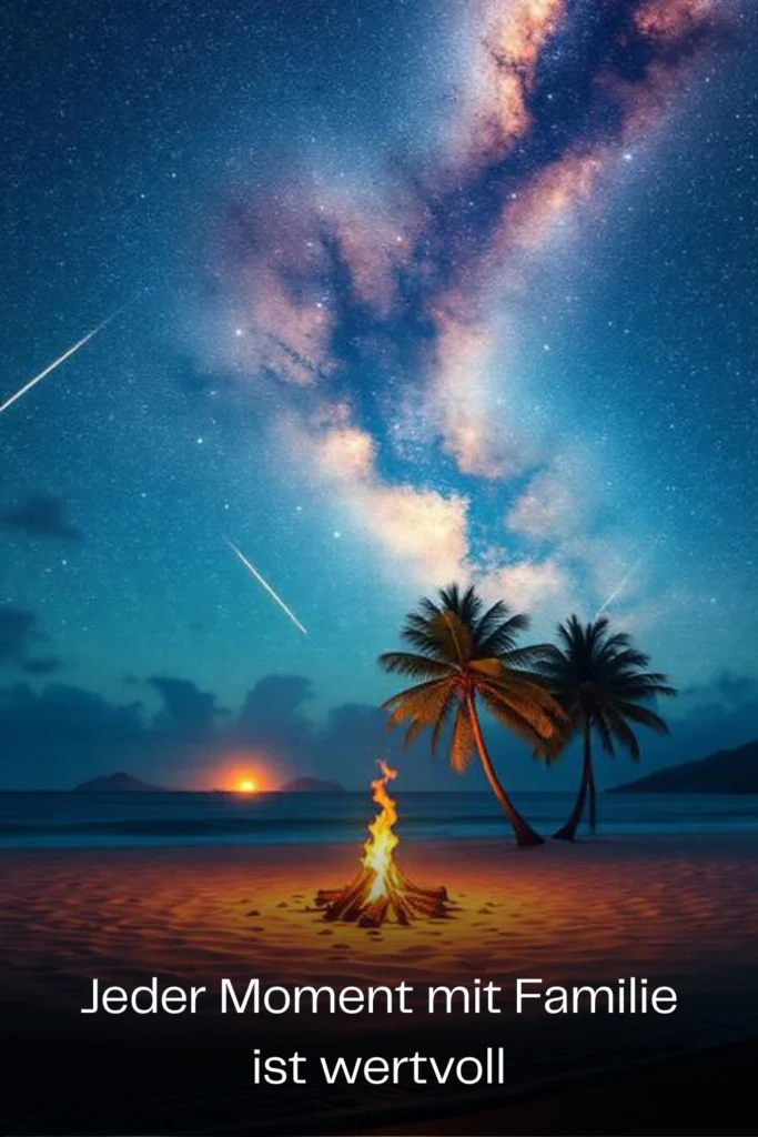 Jeder Moment mit Familie ist wertvoll