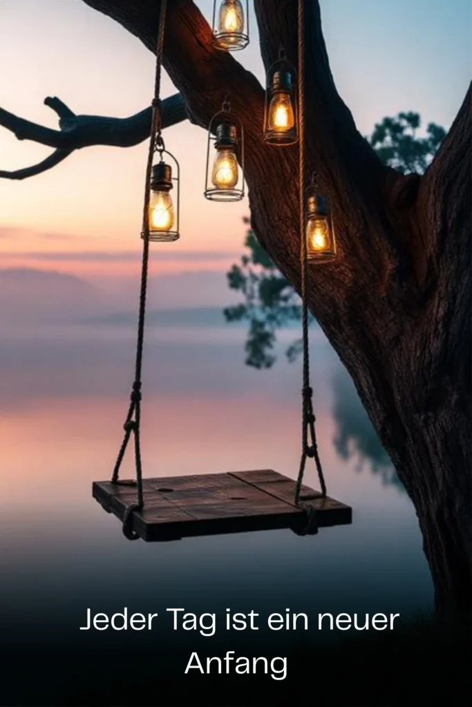 Jeder Tag ist ein neuer Anfang