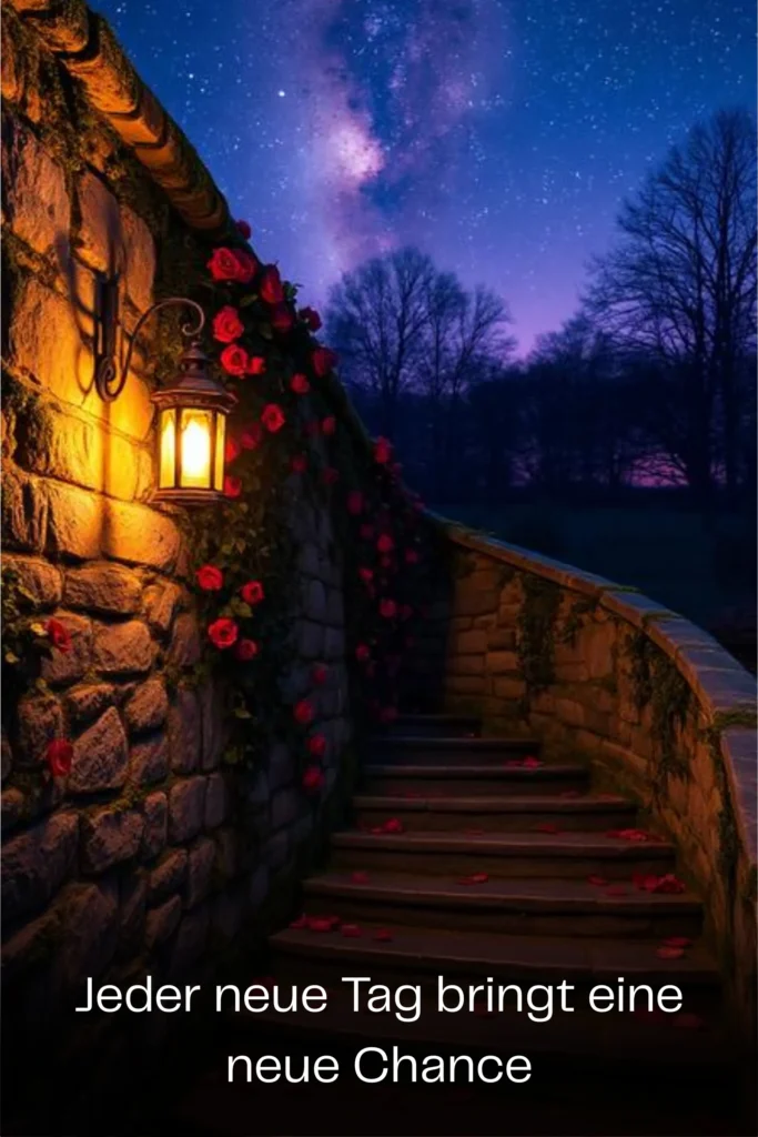 Jeder neue Tag bringt eine neue Chance