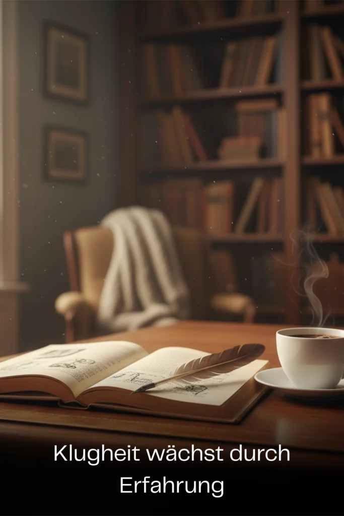 Klugheit wächst durch Erfahrung
