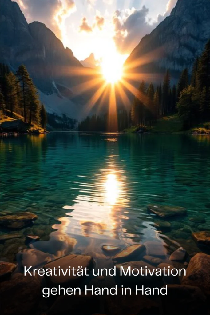 Kreativität und Motivation gehen Hand in Hand