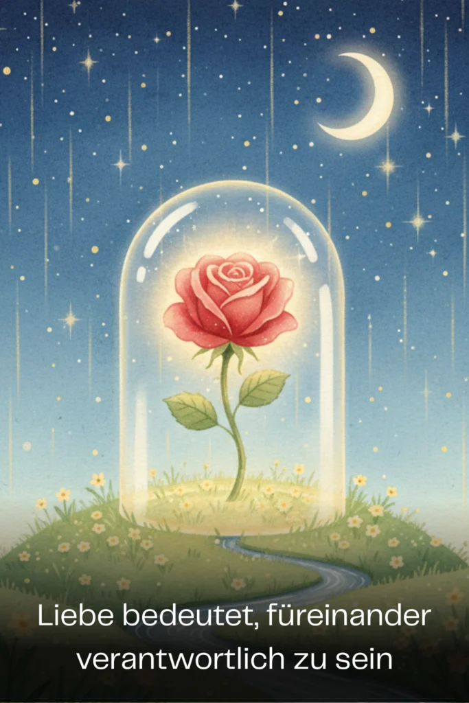 Liebe bedeutet, füreinander verantwortlich zu sein