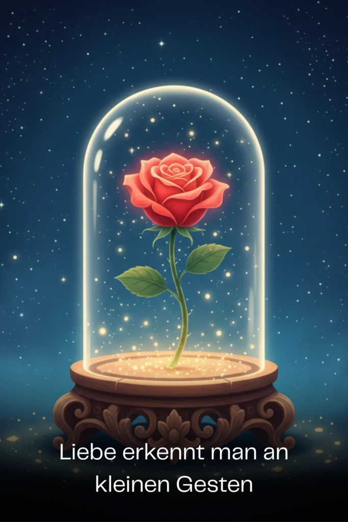 Liebe erkennt man an kleinen Gesten