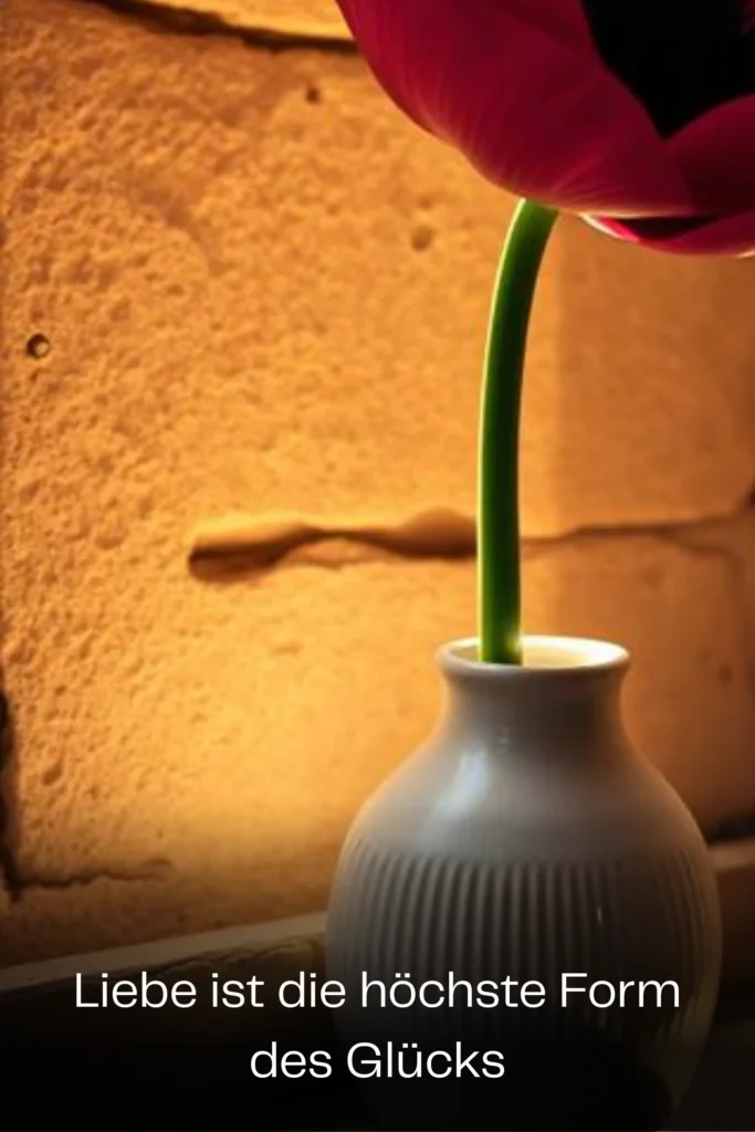 Liebe ist die höchste Form des Glücks